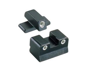 Trijicon Bright & Tough 3 Dot Green Front & Rear Night Sight For Beretta 90-Two And 96A1 BE12