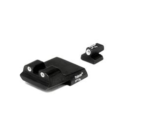 Trijicon Bright & Tough 3 Dot Green Front & Rear Long Rear Night Sight For S&W SA08