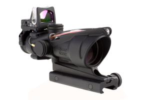 Trijicon ACOG 4x32 Dual Illuminated Red Crosshair .223 Reticle with 7.0 MOA RMR TA31RM04