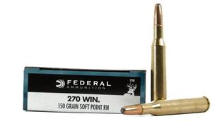 Federal Premium Power-Shok 270 Win. Soft Point 150GR 20Rds