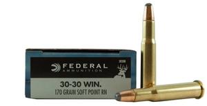 Federal Premium Power-Shok 30-30 Win. Soft Point 170GR 20Rds