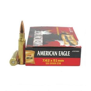 Federal American Eagle 7.62x51 NATO 168GR OTM 20Rds