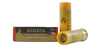 Federal Premium Vital-Shok 20Ga 2-3/4 3/4oz Rifled HP Slug 5Rds