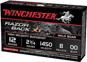 Winchester Razor Boar 12Ga 2-3/4 00 Buckshot 5 Rds