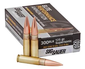 Sig Sauer 300BLK 125GR ELITE MATCH GRADE OTM E300A1-20