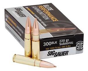 Sig Sauer 300BLK 220GR ELITE MATCH GRADE OTM E300A2-20