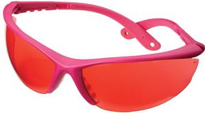 Champion Shooting Glasses w/ Pink Frame & Rose Lens