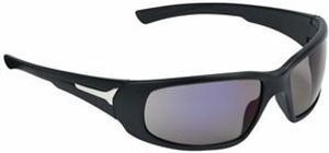 Champion Closed Black Frame/ Mirror Lens Shooting Glasses