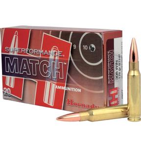 Hornady Superformance Match 308 Win 178 gr BTHP 20Rds