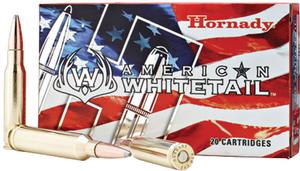 Hornady American Whitetail 25-06 Rem 117 gr InterLock BTSP 20Rds