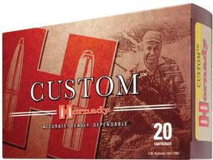 Hornady Custom Rifle Ammunition 220 Swift Hollow Point HP 60 GR 3600 FPS 20 RDS