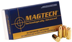 Magtech 40 S&W FMJ 165 GR 1050 fps 50 RDS