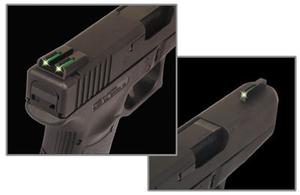  TruGlo Tritium Fiber Optic Sight For Sig, #6 Front/#8 Rear 