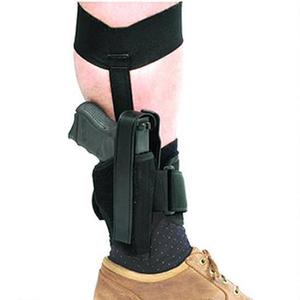 Blackhawk Ankle Holster Size 16 Medium and Large Frame Semi Autos 3.25 to 3.75 Barrels Right Hand Black 