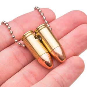 Lucky Shot Genuine Bullet Car Charm 