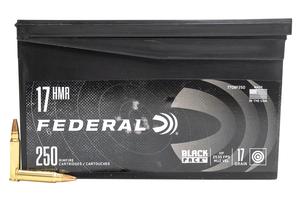 17 HMR 17GR HP 250 ROUNDS BLACK PACK