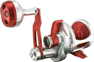 BOSS VALIANT 2-SPEED REEL SILVER/RED BV2-400L