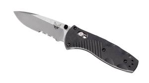 585 MINI BARRAGE ASSISTED FOLDING KNIFE 2.91IN 154CM SERRATED SATIN