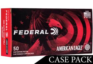 AMERICAN EAGLE 380ACP 95GR. FMJ 1000RD CASE