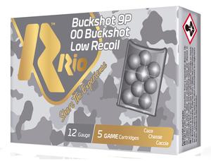 ROYAL BUCK LOW RECOIL 12GA 2.75 9PELLET 00 BUCK SHOT 250RDS