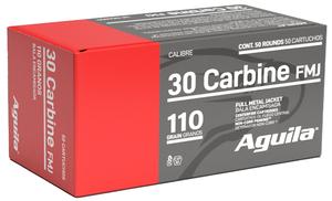 AGUILA 30 CARBINE 110 GR FMJ 50/BX