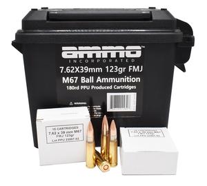 M67 7.62X39MM 123GR FMJ 180RD CAN