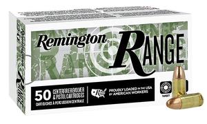 RANGE 9MM 115GR. FMJ 50RD BOX