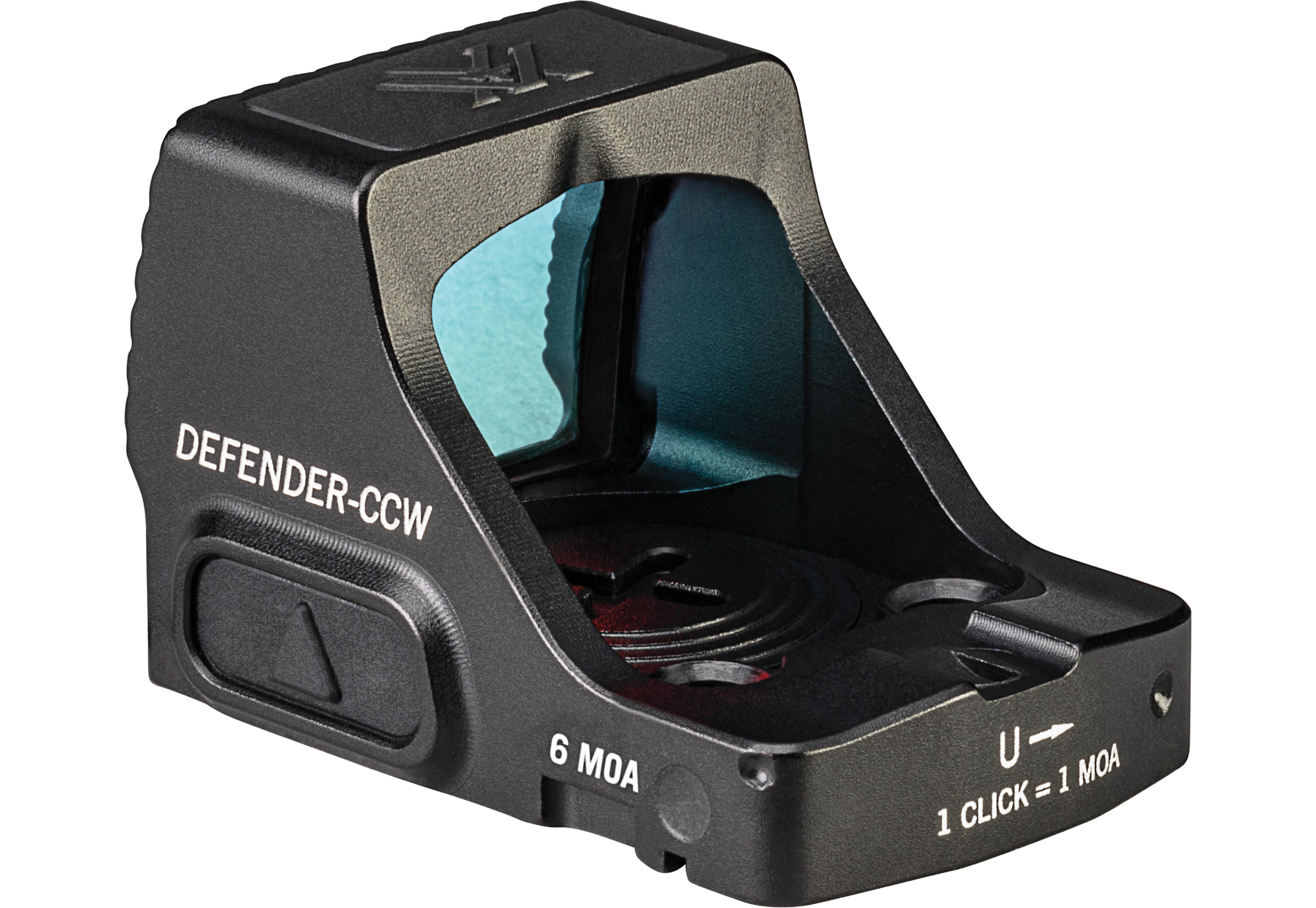 Ammo Bros | VORTEX OPTICS DEFENDER-CCW 6 MOA MICRO RED DOT SIGHT