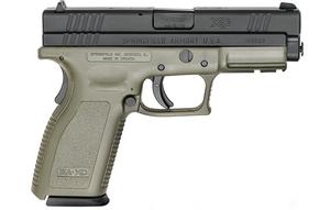 Ammo Bros | SPRINGFIELD XD-9 9MM 4IN - OD GREEN